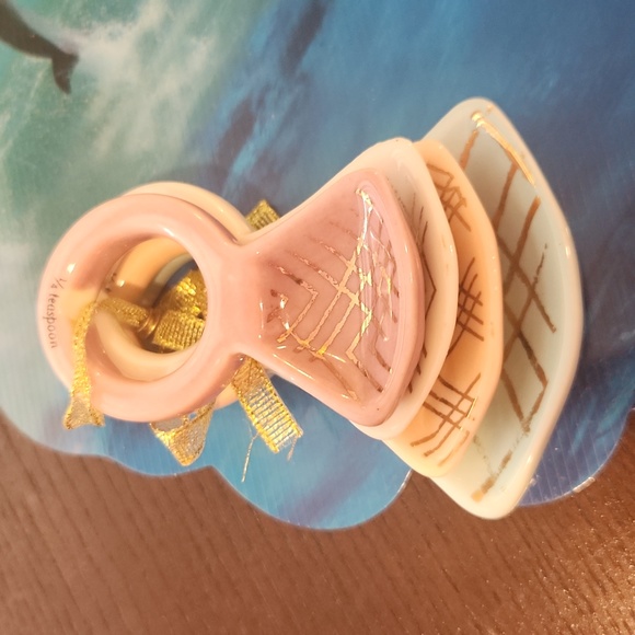 Ceramic ring measuring spoons - Picture 4 of 4